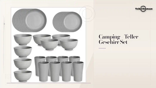 Camping - Teller-Geschirr Set by@Outfy