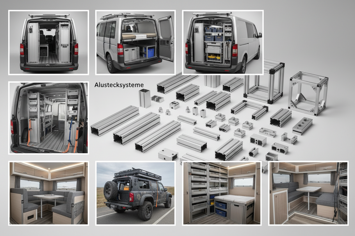 Aluminium-Stecksysteme