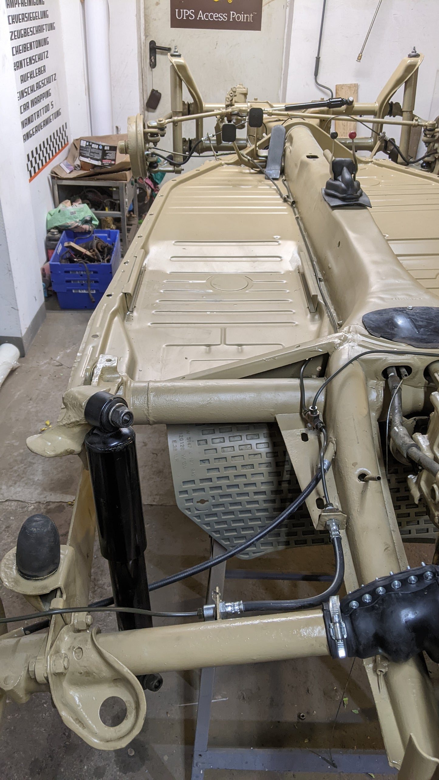 VW Käfer Fahrgestell/ Bodengruppe Restauration