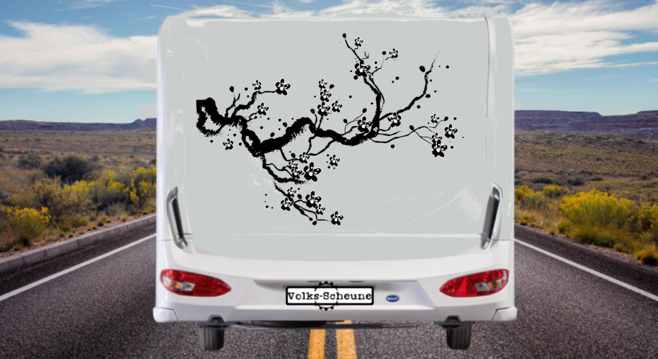 Aufkleber Kirschblüte - Cherry Blossom