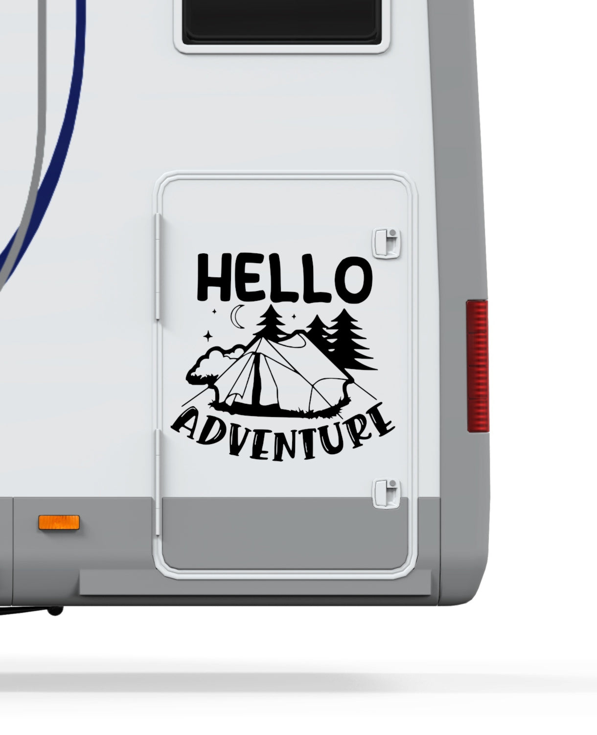 Aufkleber Hello Adventure