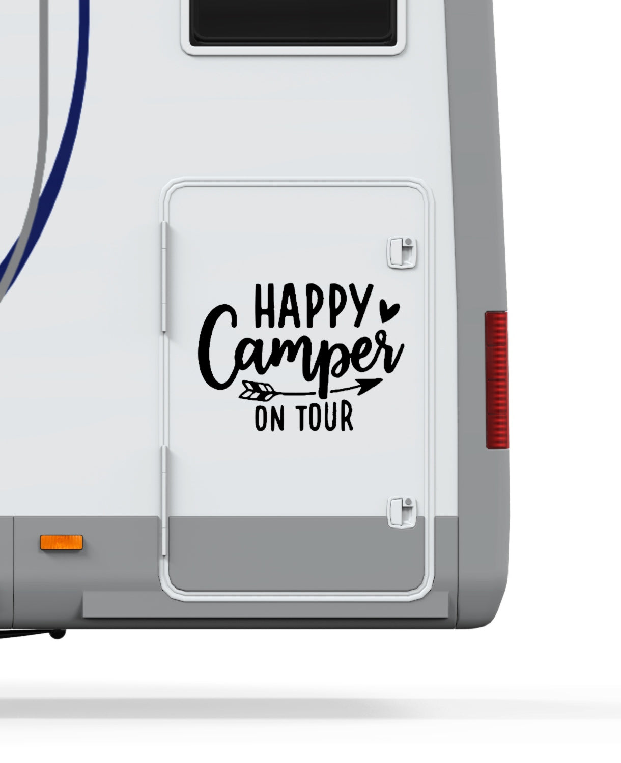 Aufkleber Happy Camper on Tour
