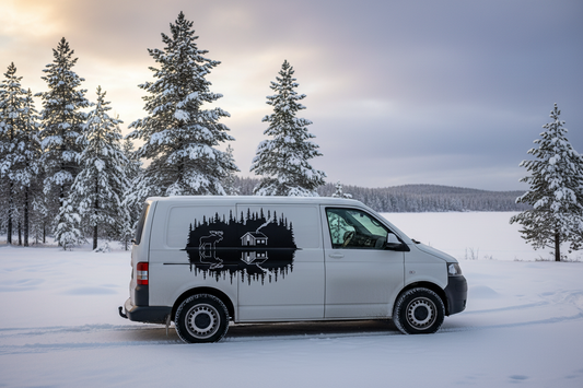 Aufkleber Schweden Silhouette