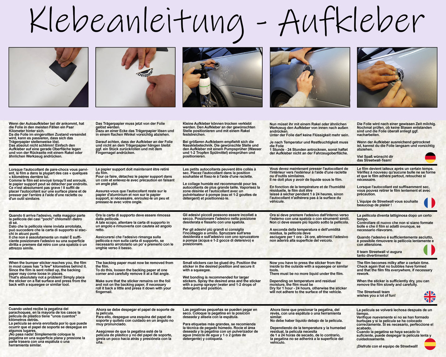Aufkleber Berge Silhouette