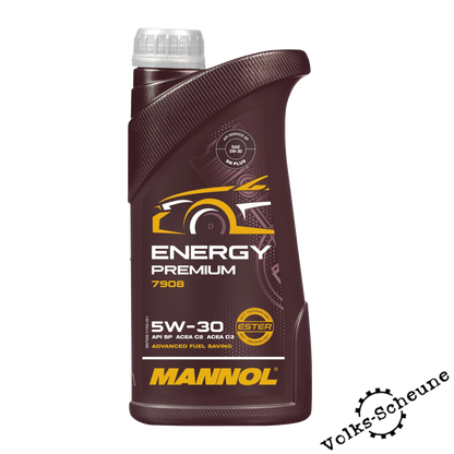 MANNOL 6-Liter-Öl-Set 5W-30 mit Ölfilter für VW T4 2,5 Benzin AET, APL, AVT, AAF, ACU, AEU
