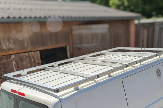 Aluminium Dachträger VW Bus T5 T6 – Modular, leicht, 150 kg Dachlast | Made in Germany