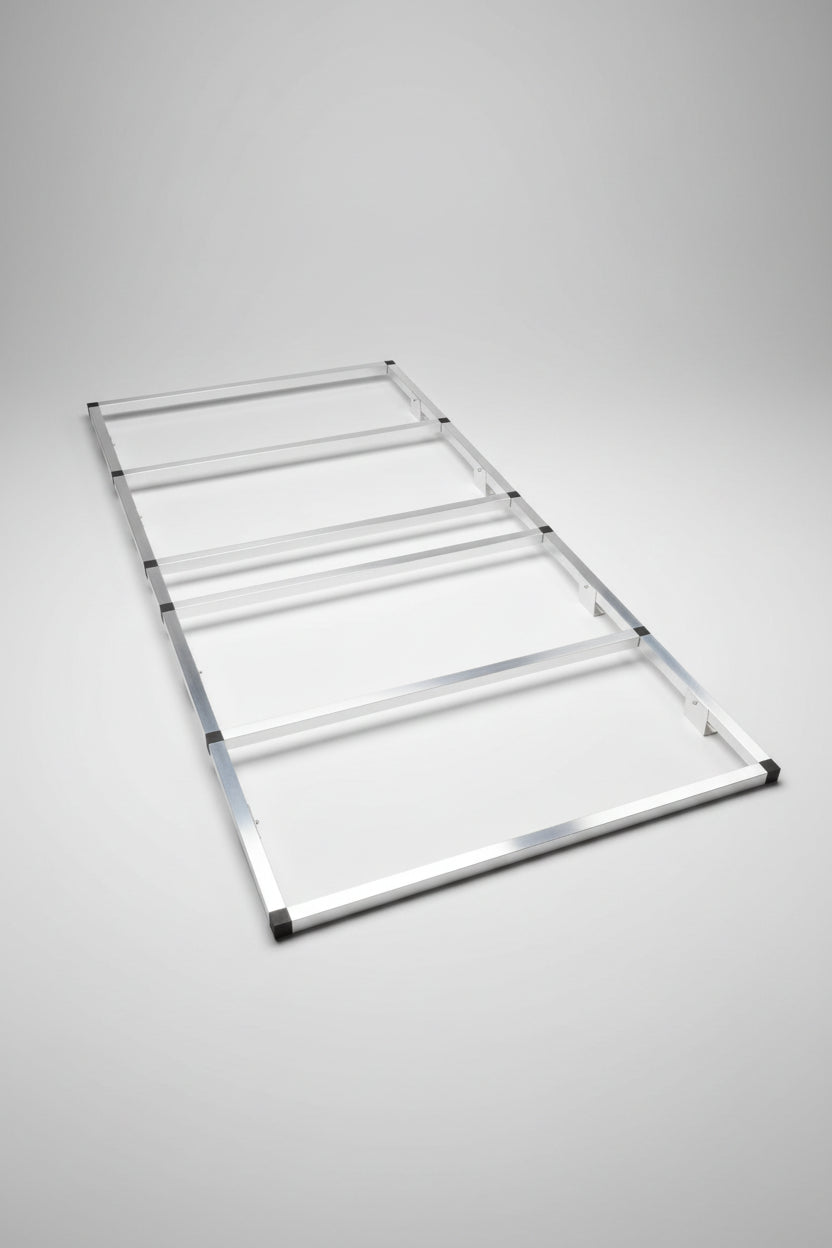Aluminium Dachträger VW Bus T5 T6 – Modular, leicht, 150 kg Dachlast | Made in Germany