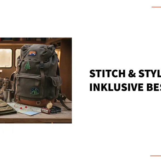 Stitch &amp; Style - Patch inklusive Bestickung by@Outfy