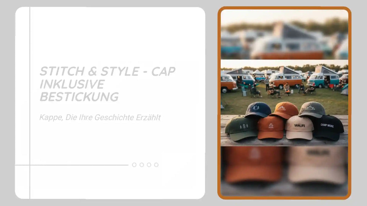 Video laden: Stitch &amp; Style - Cap inklusive Bestickung by@Outfy