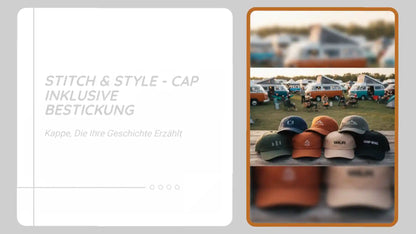 Stitch &amp; Style - Cap inklusive Bestickung by@Outfy
