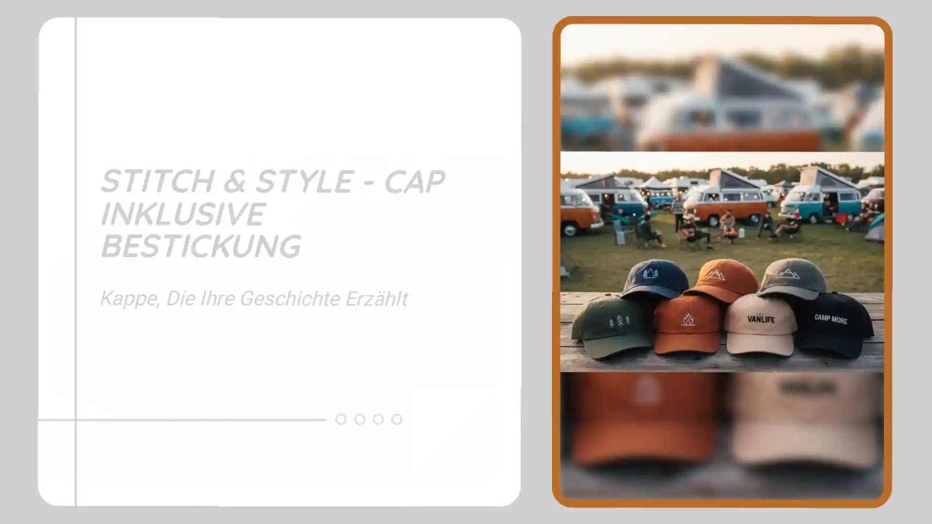Stitch & Style - Cap inklusive Bestickung by@Outfy